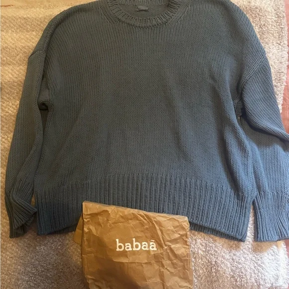 Babaa Jumper No 16 in Midnight Ocean - Picture 5 of 5